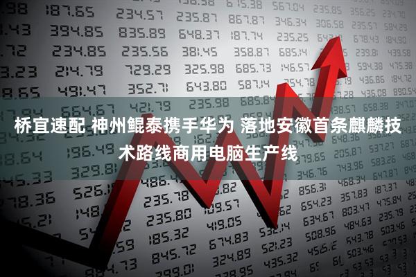 桥宜速配 神州鲲泰携手华为 落地安徽首条麒麟技术路线商用电脑生产线