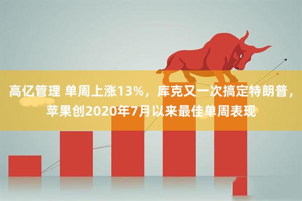 高亿管理 单周上涨13%，库克又一次搞定特朗普，苹果创2020年7月以来最佳单周表现