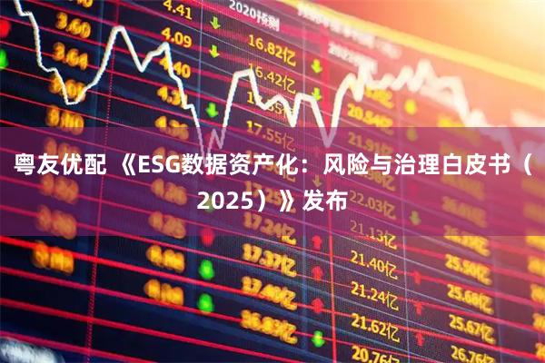 粤友优配 《ESG数据资产化：风险与治理白皮书（2025）》发布